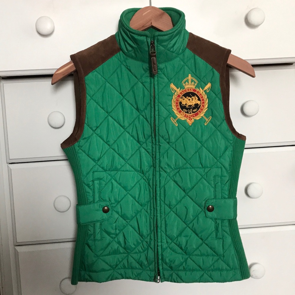Green Ralph Lauren Sport Vest